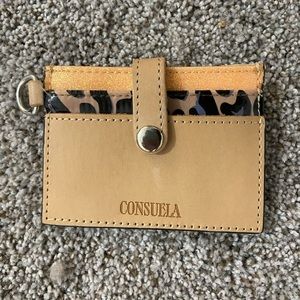 Consuela card holder for keychain